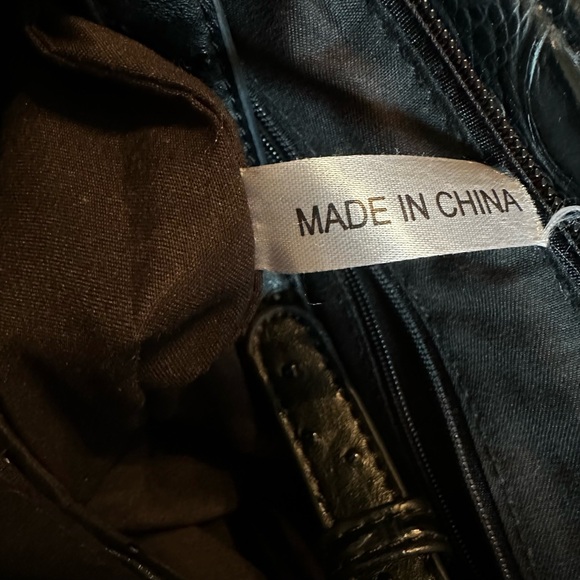 Ostrich croc Queenbee crossbody - Picture 7 of 7